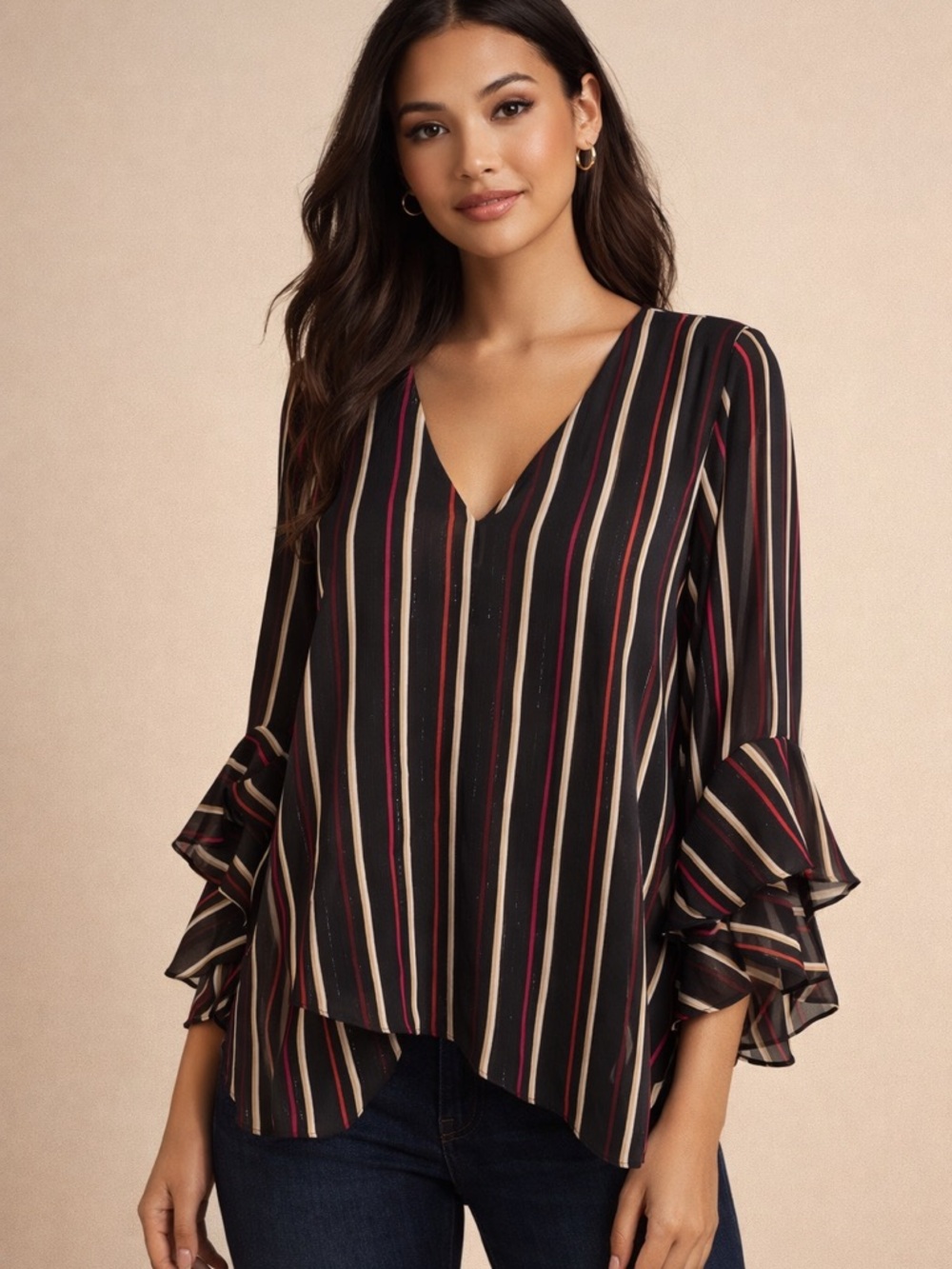Vince Camuto Blouse, beautiful and flowy. size XS - Picture 1 of 4